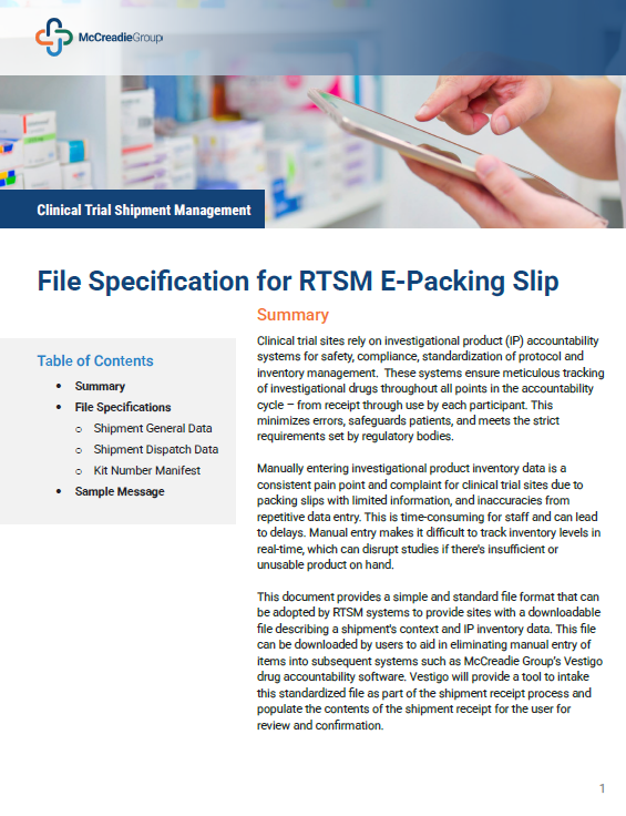 RTSM E-Packing Slip 