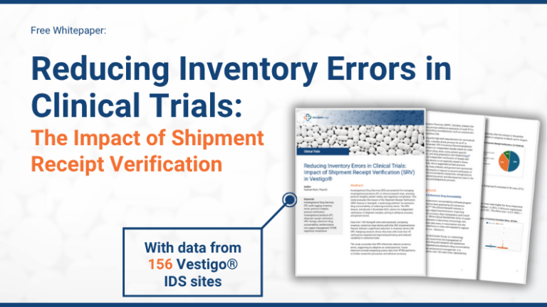 Reducing Inventory Errors in Clinical Trials