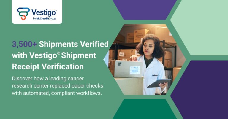Double-Checked: Modernizing Inventory Receipt with Vestigo® Shipment Receipt Verification