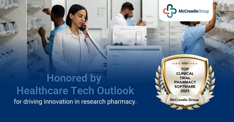 McCreadie Group Named Top Clinical Trial Pharmacy Software 2025