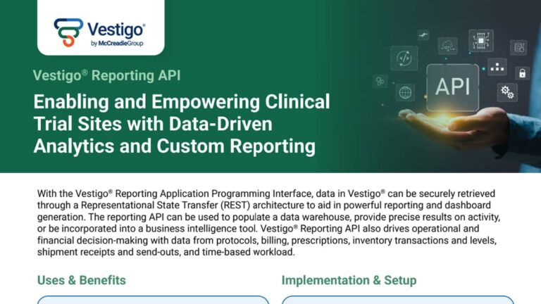 Vestigo® Reporting API