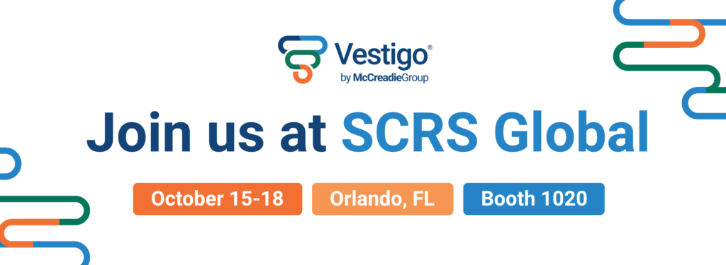 Join us at SCRS Global, October 15-18, Orlando FL, Booth 1020